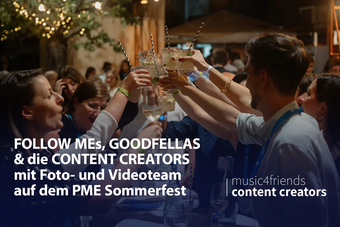 Sommerfest mit Musik4Friends – Fröhliche Fiesta und Live-Musik im Sommer.
